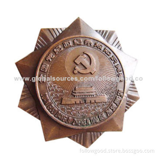 Bronze Customized Souvenir BadgeNew